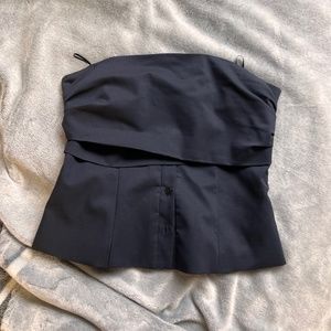 ZARA STRAPLESS TOP